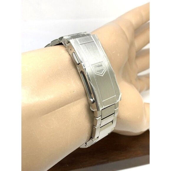 Tag Heuer Men's Watch WBP201F Aquaracer Swiss Automatic Orange Dial Steel 43mm - Picture 10 of 14